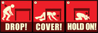 drop cover hold on