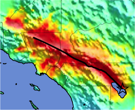 ShakeOut - Southern California (East) area