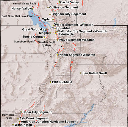 The Great Utah Shakeout Earthquake Scenarios