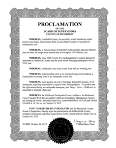 Humboldt Proclamation