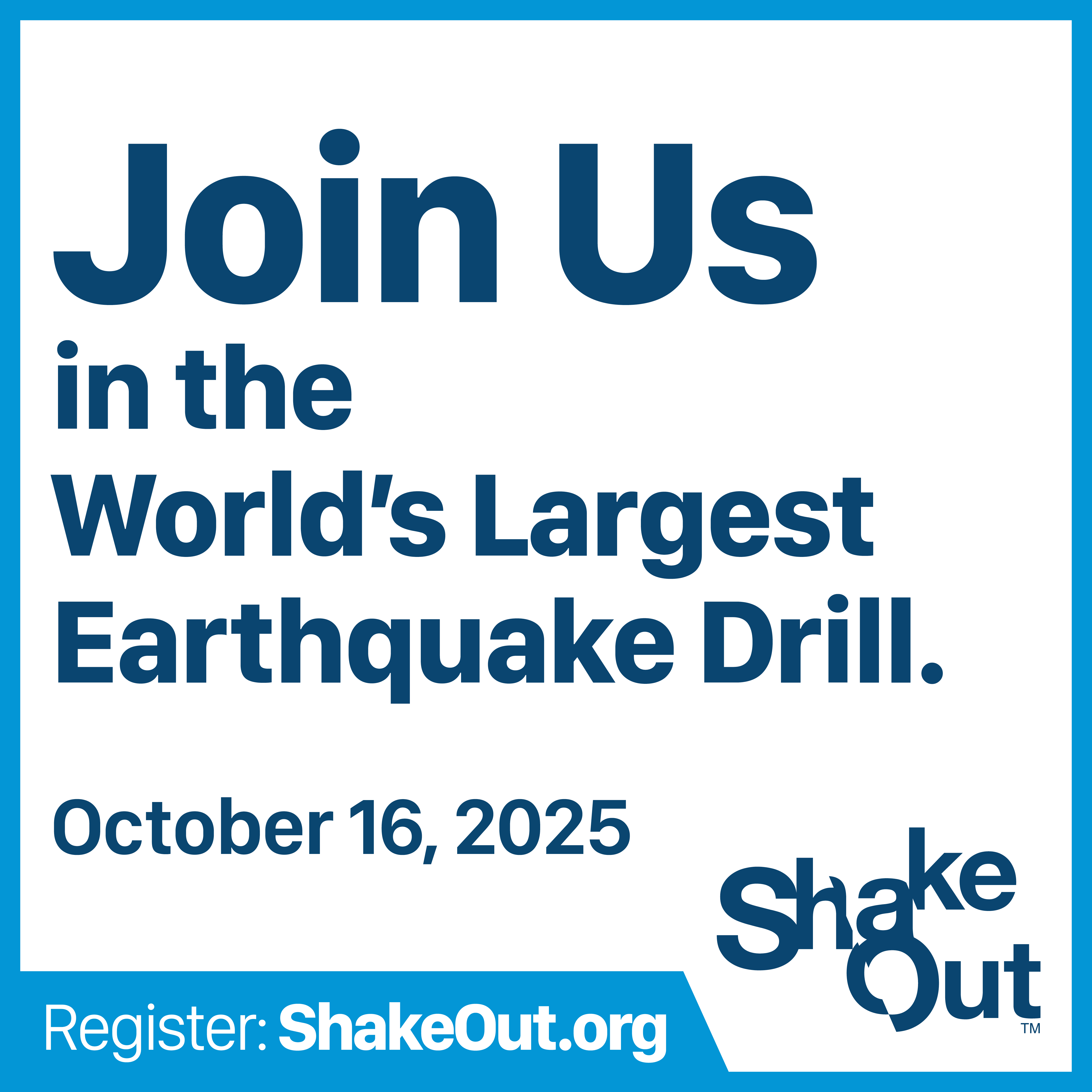 The Great California ShakeOut Resources