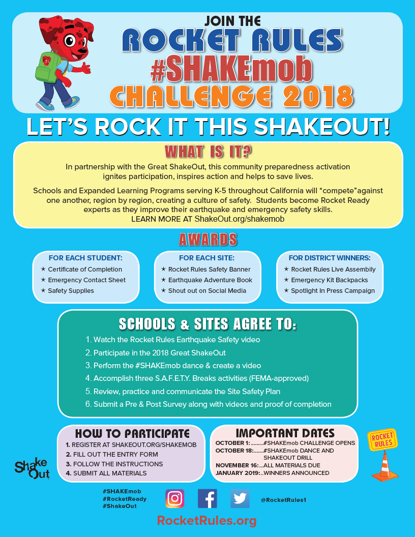 Rocket Rules SHAKEmob Challenge 2018