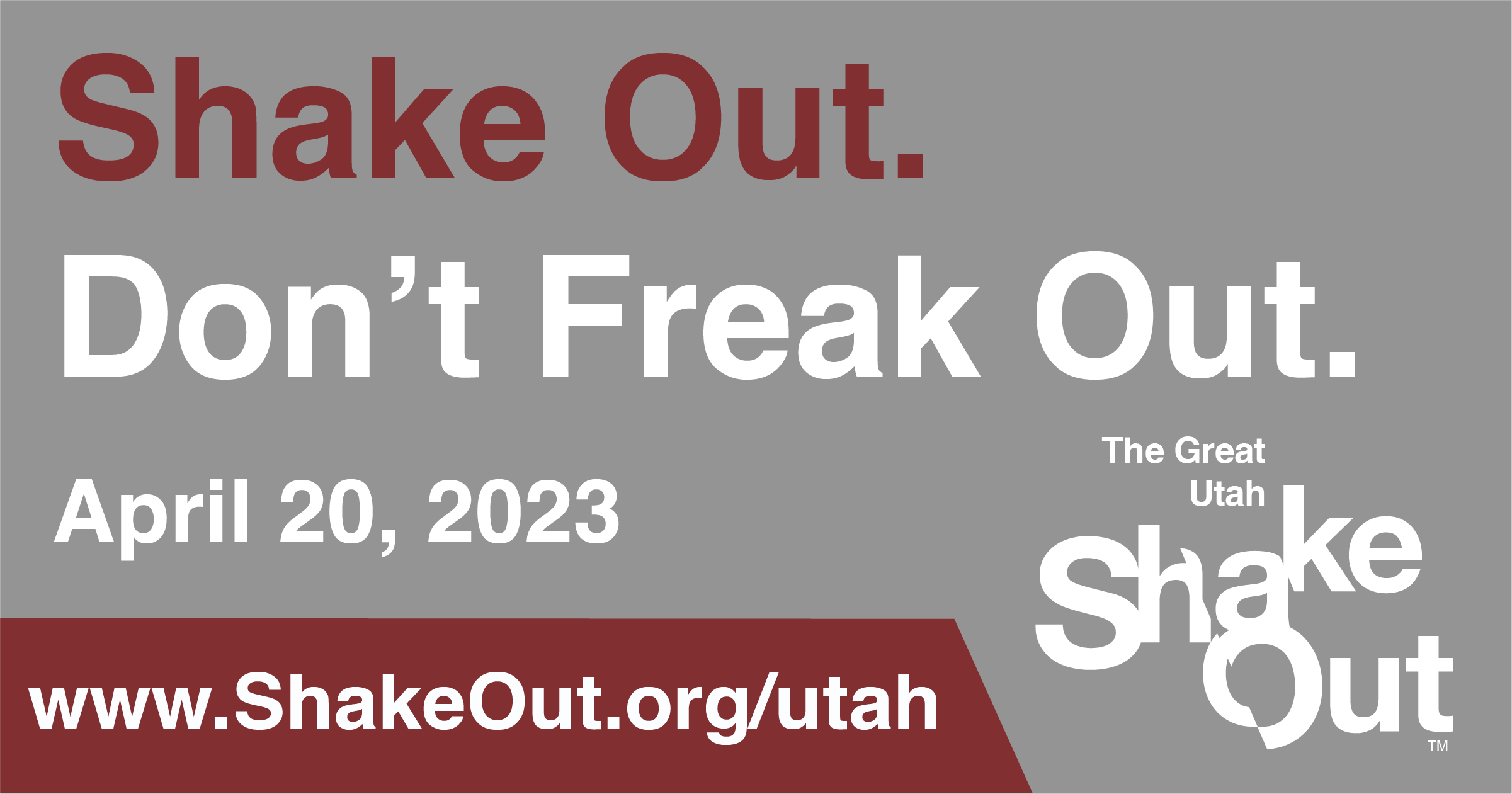 ShakeOut: Don't Freak Out (Facebook)